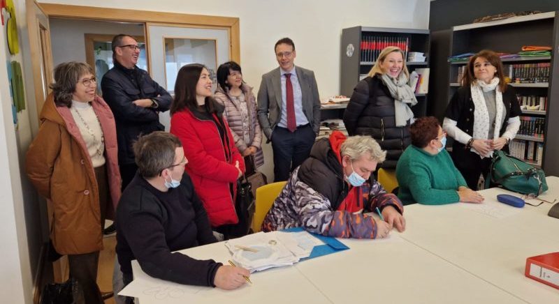 Visita Consejera SM León